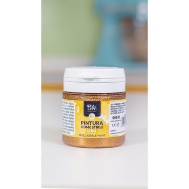 Tinta Comestivel Ouro 35ml - Azucren